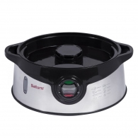 Пароварка Saturn STEC0105, 5 л, Нержа.сталь с черным thumbnav 3