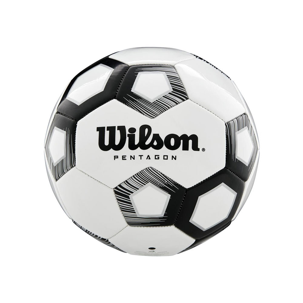 Мяч футбольный Wilson WTE8527XB05 / 5 размер / Черный/Белый photo 1