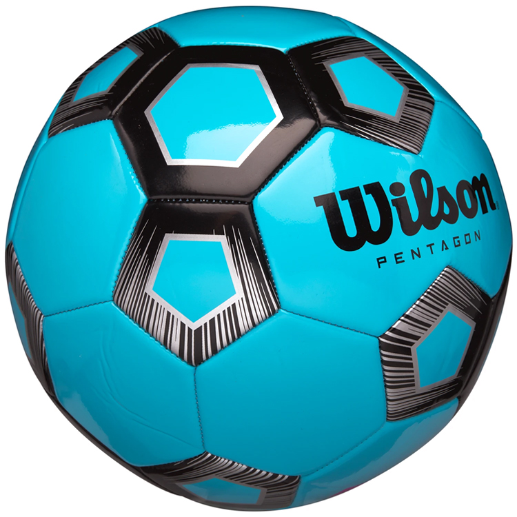 Minge fotbal Wilson WTE8542XB05 / Marimea 5 / Albastru-negru photo 3