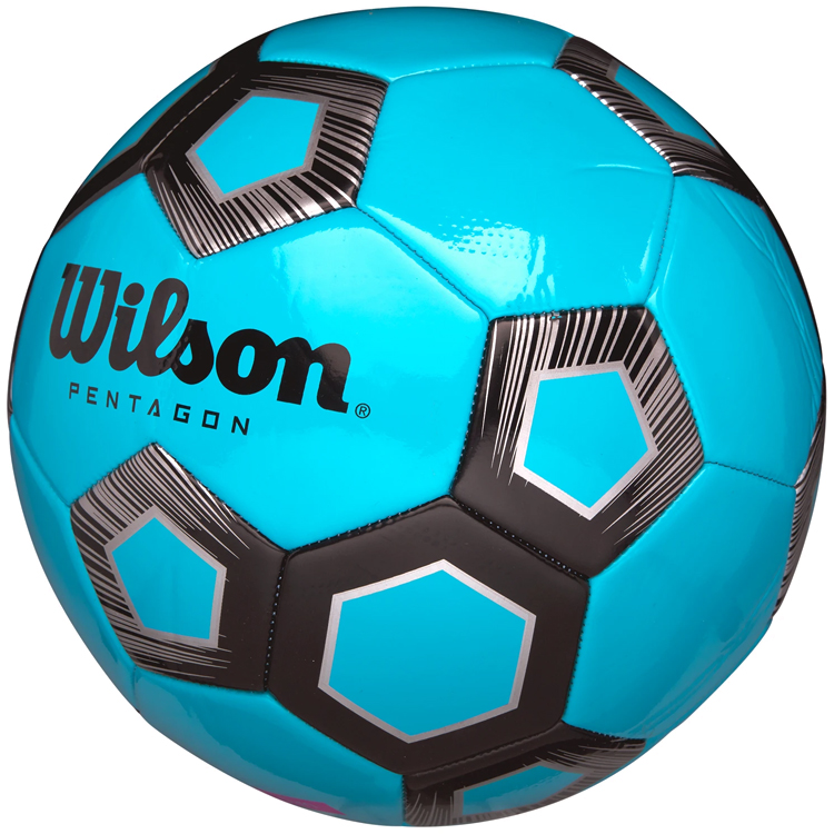 Minge fotbal Wilson WTE8542XB05 / Marimea 5 / Albastru-negru photo 4