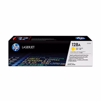 HP 128 (CE322A) Yellow Cartridge for LJ Pro CM1415 Color MFP series, 1300 pages