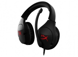 Headset  HyperX Cloud Stinger, Black/Red, 90-degree rotating ear cups, Microphone built-in, Frequency response: 18Hz–23,000 Hz, Cable length:1.3m+1.7m extension, 3.5 jack, Input power rated 30mW, maximum 500mW