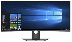 34.0" DELL IPS LED U3419W Curved Black (5ms, 21:9, 300M:1, 300cd, 3440 x 1440, 178°/178°, 2xHDMI, DisplayPort, USB-C, USB Hub: 4 x USB3.0, Audio Line out, Color Gamut 99,9% sRGB, Height Adjustment, VESA. ) thumbnav 1