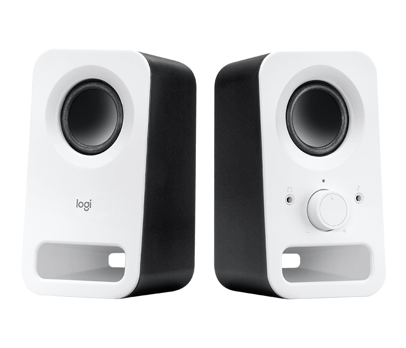 Logitech Z150 Speakers 2.0 ( RMS 3W, 2x1.5W ), Stereo headphone jack, Snow White photo 1