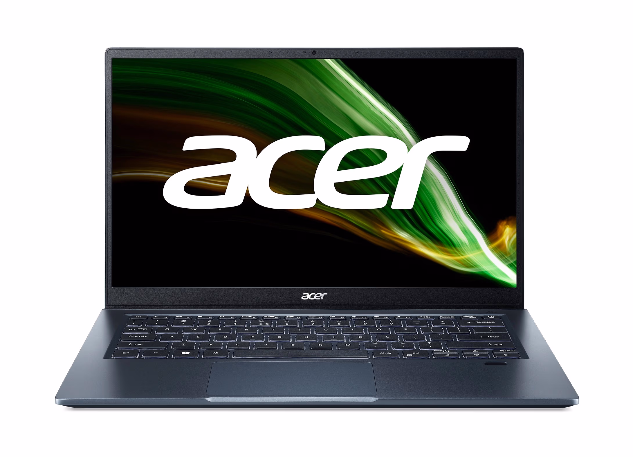 ACER Swift 3 Steam Blue (NX.ACWEU.009), 14.0" IPS FHD (Intel Core i3-1115G4 2xCore, 1.7-4.1GHz, 8GB(1x8) LPDDR4 RAM, 512GB PCIe NVMe SSD, Intel UHD Graphics, WiFi-AX/BT 5.0, FPR, Backlit KB, 3cell, HD Webcam, RUS, No OS, 1.20kg, 15.9 mm) 