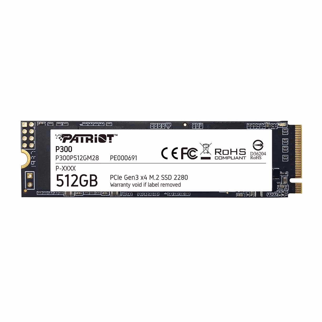 M.2 NVMe SSD Patriot P300 512GB