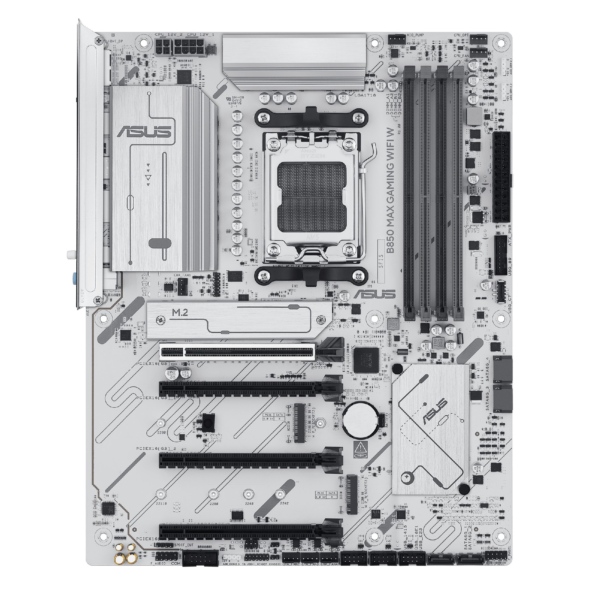 Материнская плата ASUS B850 MAX GAMING WIFI W/ AM5 / B850 / DDR5 / ATX photo 2