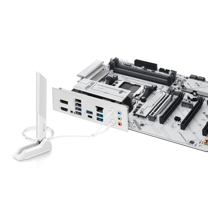 Материнская плата ASUS B850 MAX GAMING WIFI W/ AM5 / B850 / DDR5 / ATX photo 4