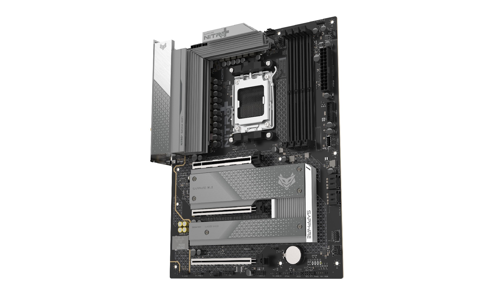 Материнская плата SAPPHIRE NITRO+ B850A WIFI 7/ AM5 / B850 / DDR5 / ATX photo 4