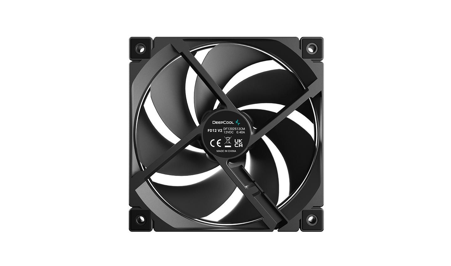 Ventilator pentru carcasa DEEPCOOL FD12 V2/ 120mm/ 500~2500 RPM/ <35.66dB(A)/ 79.89 CFM photo 3