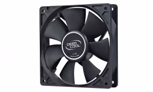 120mm Case Fan - DEEPCOOL ”XFAN 120” Fan, 120x120x25mm, 1300rpm, <25dBa, 44.7CFM, Hydro Bearing, Big 4Pin and 3Pin Molex, Black