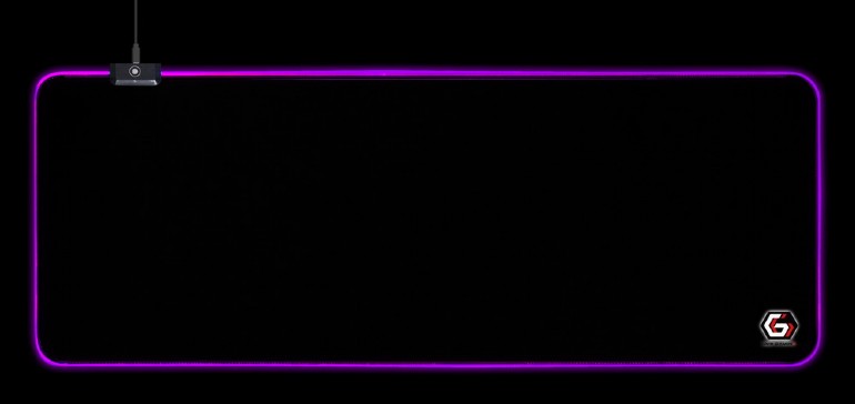 Gembird Mouse pad MP-GAMELED-L, Gaming mouse pad with LED light effect, Large-size photo 4