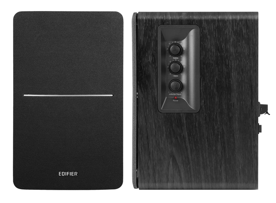 Колонки Edifier R1280DBs Black / 42W RMS / Qualcomm Bluetooth 5.0 / Audio in: 2x RCA / optical / coaxial / AUX / remote control / wooden / (4”+1/2') photo 2
