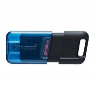 Флеш-накопитель USB-С3.2 Kingston DataTraveler 80M 256ГБ, Black/Blue thumbnav 1