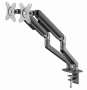 Suport pentru monitor dublu reglabil cu montare pe masa 17”-32”, Gembird MA-DA2-05 thumbnav 3