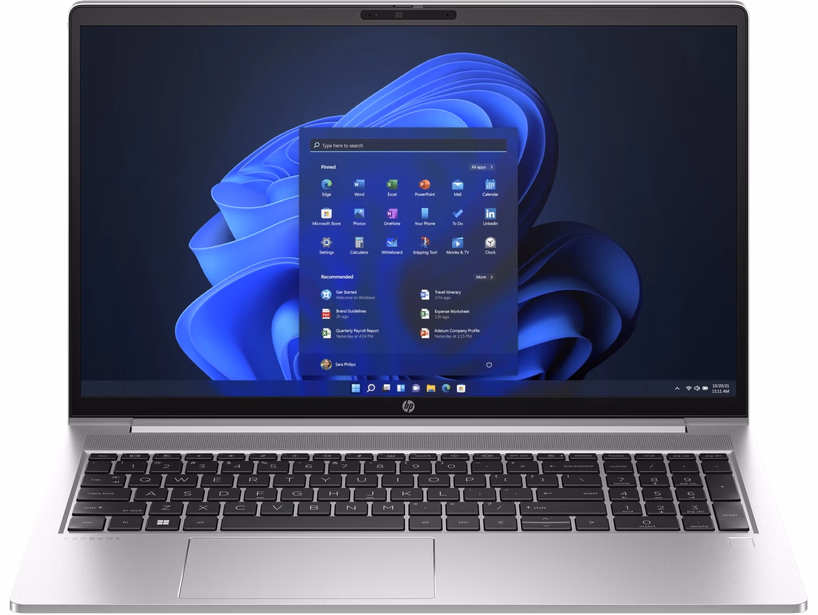 Ноутбук 15.6” HP ProBook 455 G10 / AMD Ryzen 7 7730U / 8GB / 512GB SSD / Silver