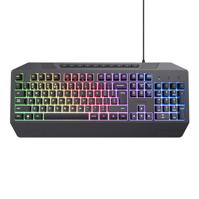 Tastatura Gaming Trust GXT 836 EVOCX, USB, Black photo 1 Tastatura Gaming Trust GXT 836 EVOCX, USB, Black photo 1