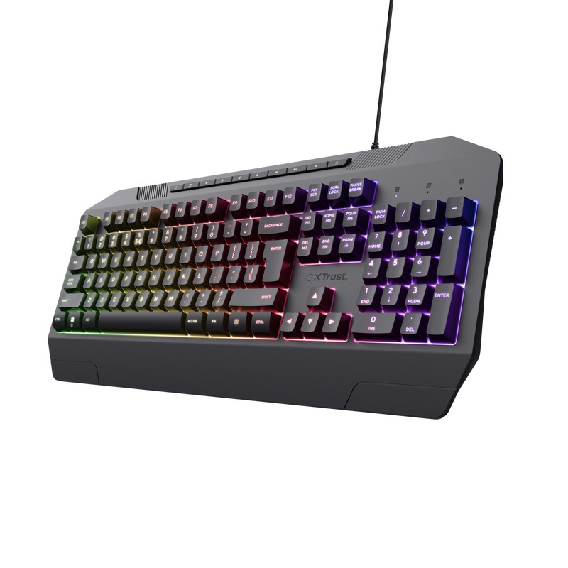 Tastatura Gaming Trust GXT 836 EVOCX, USB, Black photo 3