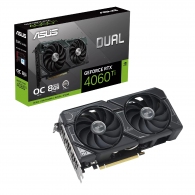 Placa video ASUS Dual GeForce RTX 4060 Ti OC Edition / 8GB / GDDR6 / 128bit thumbnav 1