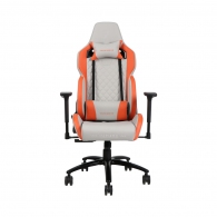Игровое кресло 1STPLAYER DK2 PRO/ 160kg/  3D armrest/ Gray&Orange thumbnav 1