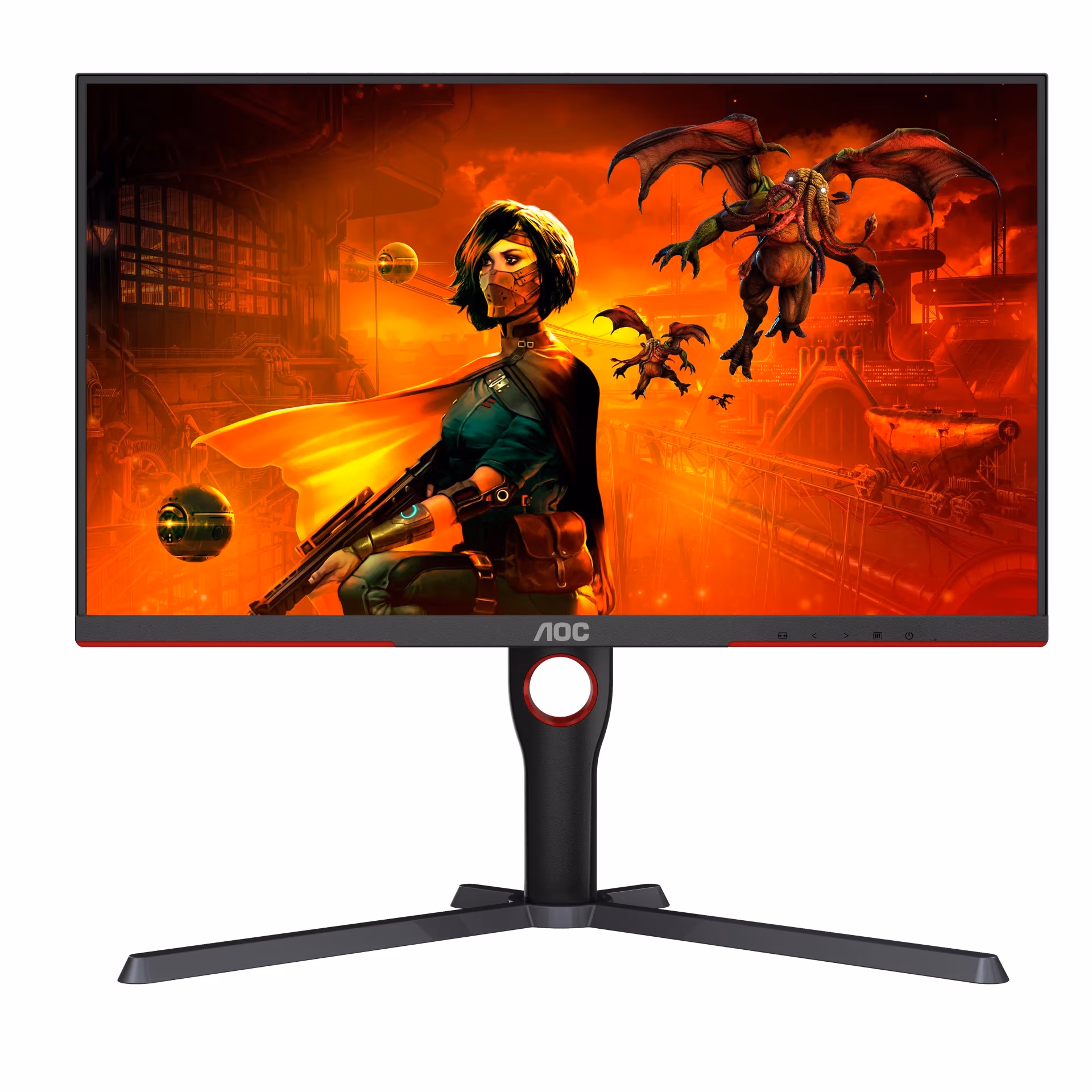 27.0” Monitor Gaming AOC U27G3X/ UHD/ 0.5ms/ 160Hz/ Black