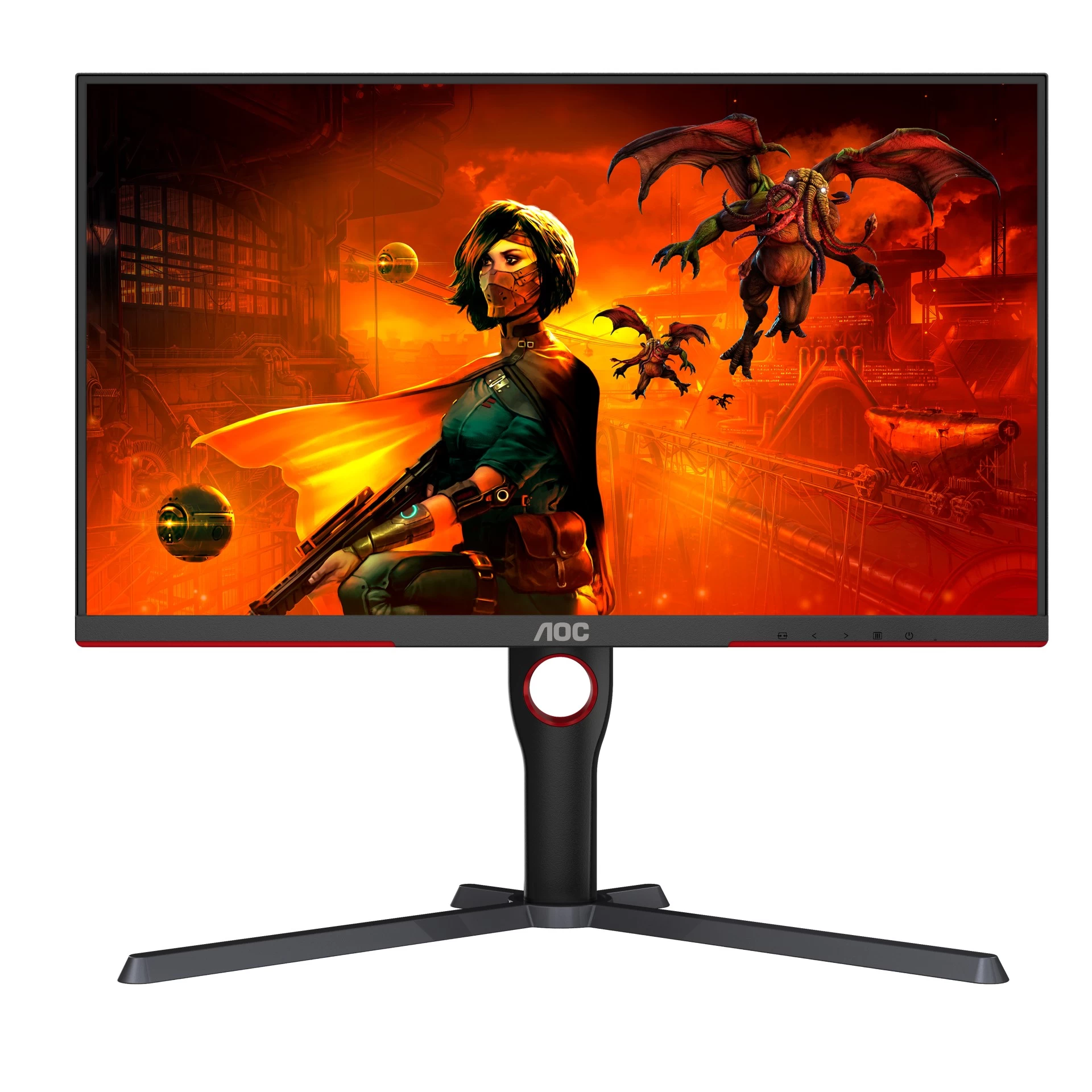 27.0” Игровой Монитор AOC U27G3X/ UHD/ 0.5ms/ 160Hz/ Black