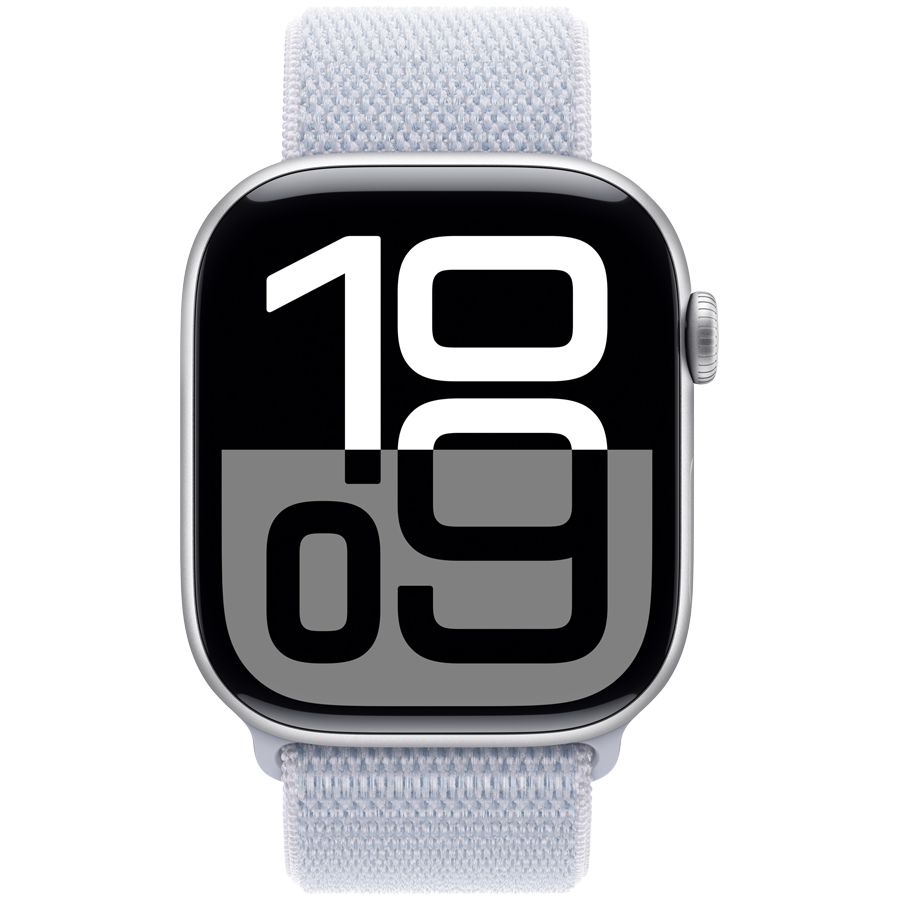 Smart watch Apple Watch Series 10 GPS 42mm Silver Aluminium Case with Blue Cloud Sport Loop (MWWD3QI/A) 1 GB 1.77 photo 2