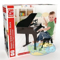 Hape E0320A Happy Grand Piano,Black thumbnav 1