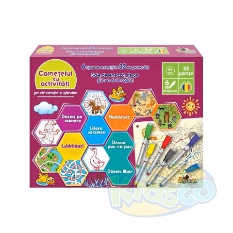 Noriel NOR5489 Noriel Games - Carnetelul De Activitati 