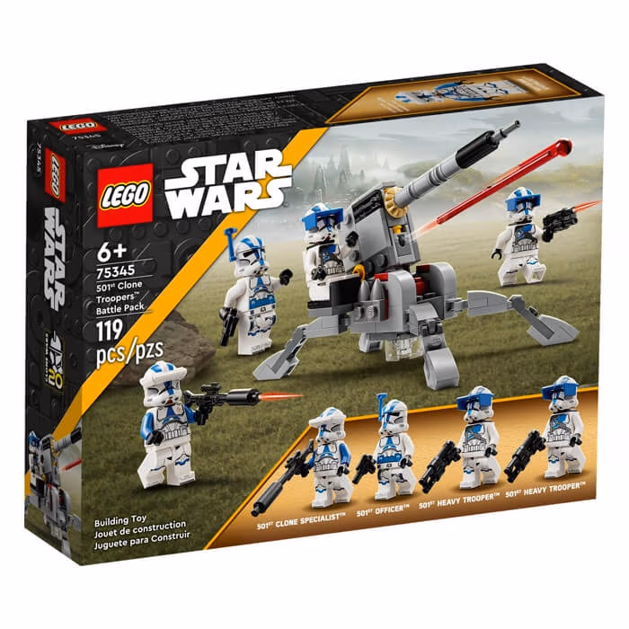 Lego Star Wars Боевой набор Clone Troopers 75345