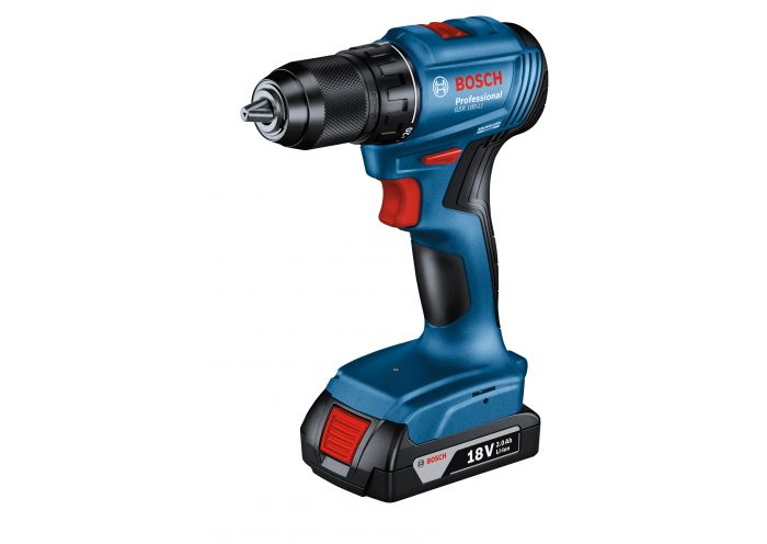 Аккумуляторная дрель-шуруповёрт Bosch GSR 185-Li 2x2.0 Ah, 06019K3000 photo 1 Аккумуляторная дрель-шуруповёрт Bosch GSR 185-Li 2x2.0 Ah, 06019K3000 photo 1