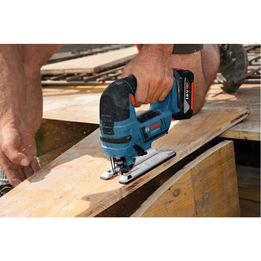 Ferastrau vertical cu acumulaton Bosch GST 18V-LI B 2x4.0Ah, 06015A6106 photo 3
