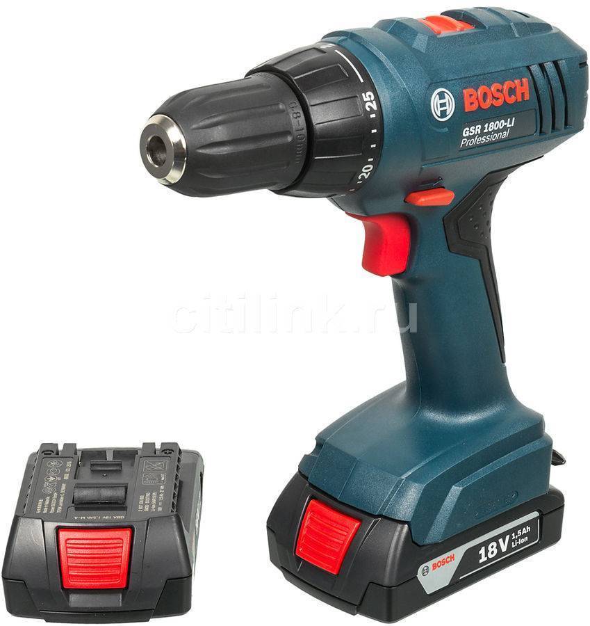 Аккумуляторная дрель-шуруповерт Bosch GSR 1800 Li Alpha  (06019A8306) + 25 bit photo 2