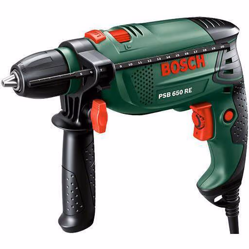 Дрель ударная Bosch PSB 650 RE P&L, 0603126206