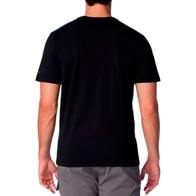Футболка мужская Columbia M Rapid Ridge Graphic Tee S Черный photo 3