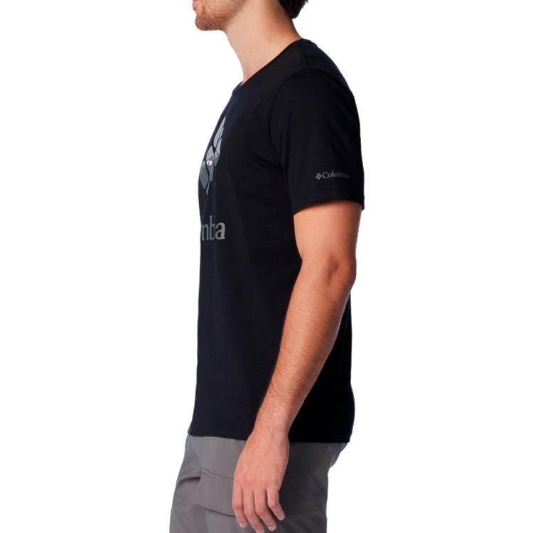 Футболка мужская Columbia M Rapid Ridge Graphic Tee S Черный photo 4