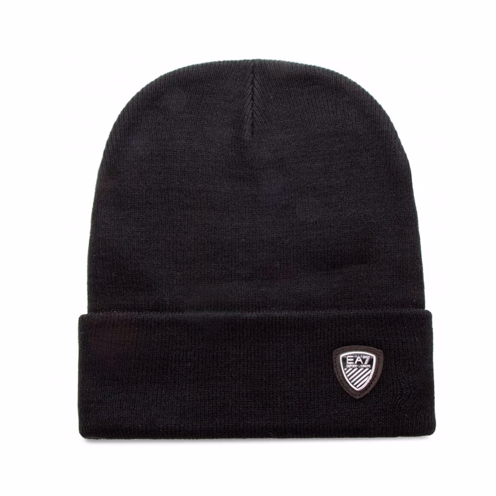  EA7 EMPORIO ARMANI MAGLIERIA BEANIE HAT 