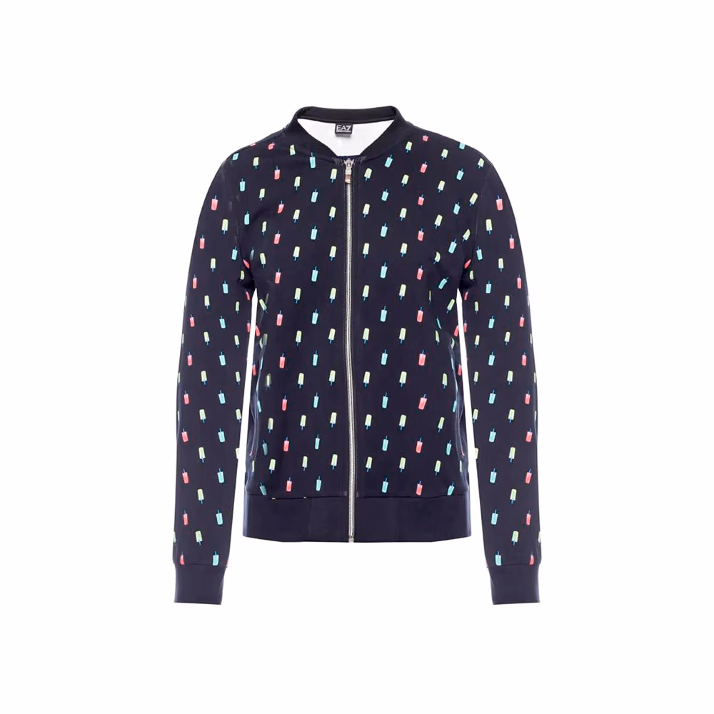  EA7 EMPORIO ARMANI JERSEY SWEATSHIRT 