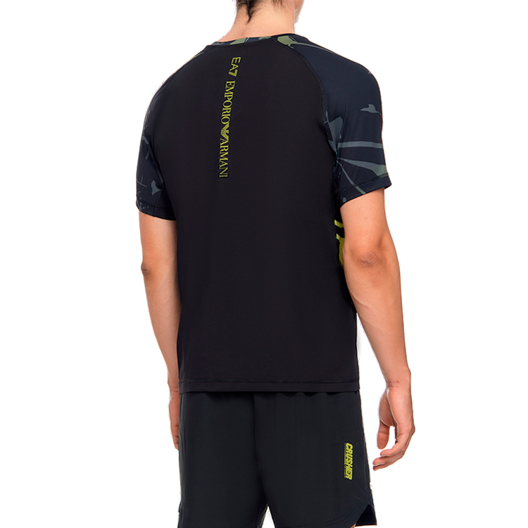 Tricou bărbătesc EA7 EMPORIO ARMANI T-SHIRT S Negru photo 3