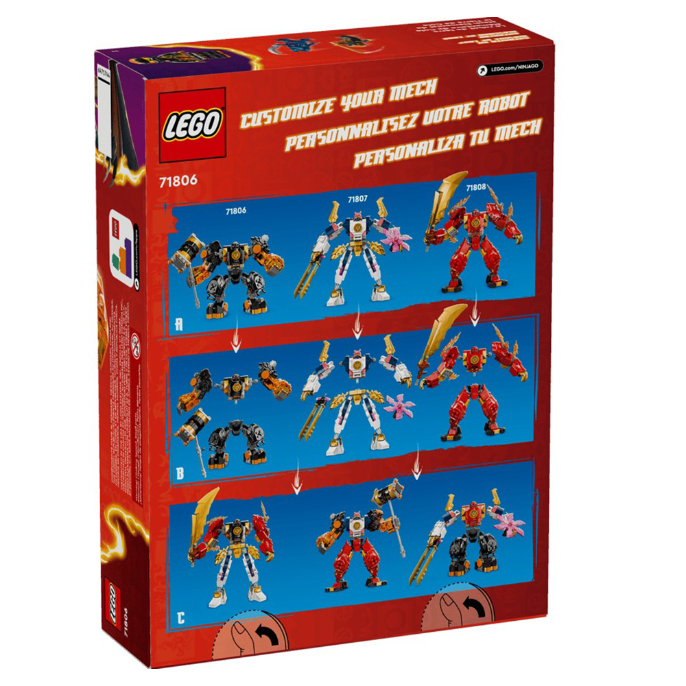 Constructor Lego Ninjago Cole's Elemental Earth Mech 71806 de la 7+ ani photo 1 Constructor Lego Ninjago Cole's Elemental Earth Mech 71806 de la 7+ ani photo 1