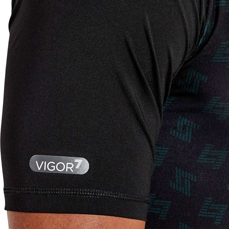 Tricou bărbătesc EA7 EMPORIO ARMANI VIGOR7 M TEE SS GRAPHIC XS Negru photo 2