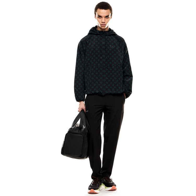 Костюм мужской EA7 EMPORIO ARMANI VENTUS7 M T-SUIT HOODIE FZ CH S Черный photo 1