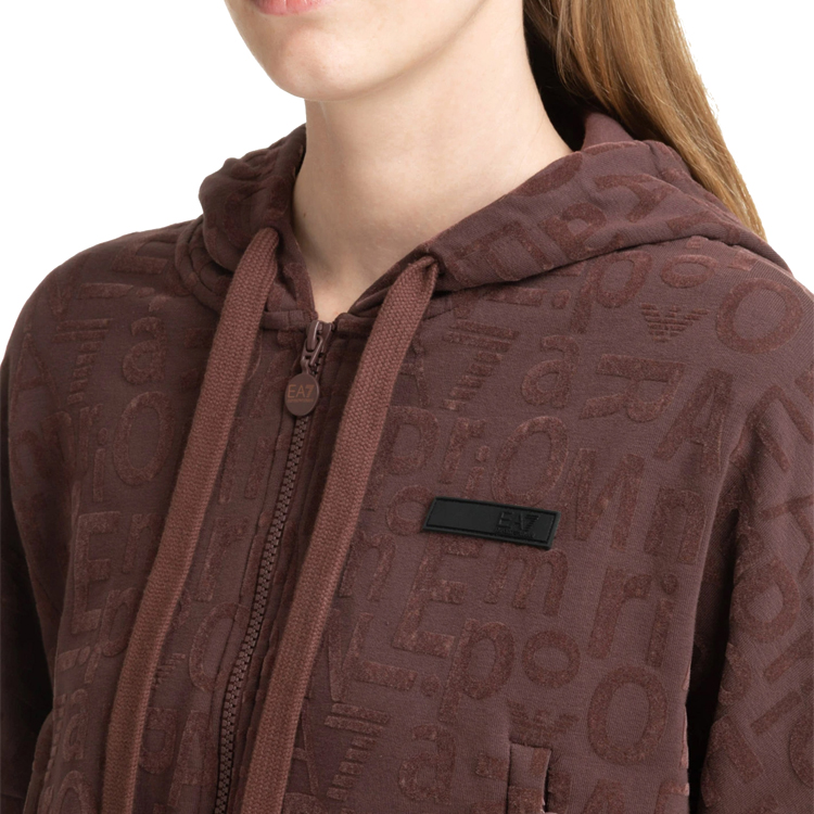 Hanorac EA7 EMPORIO ARMANI SWEATSHIRT HOOD W XS Maro Femei photo 4