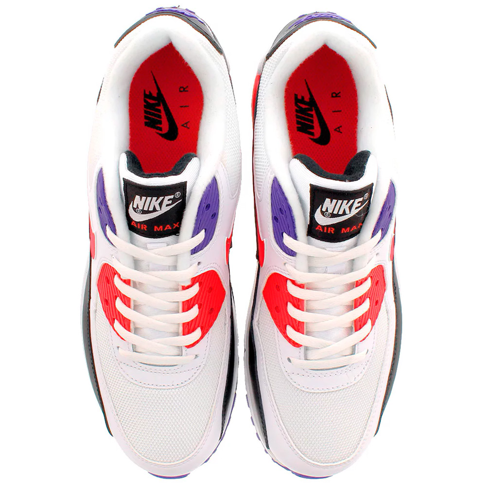 Кроссовки Nike AIR MAX 90 ESSENTIAL / Мужской / 44 / Белый/Черный/Красный photo 2