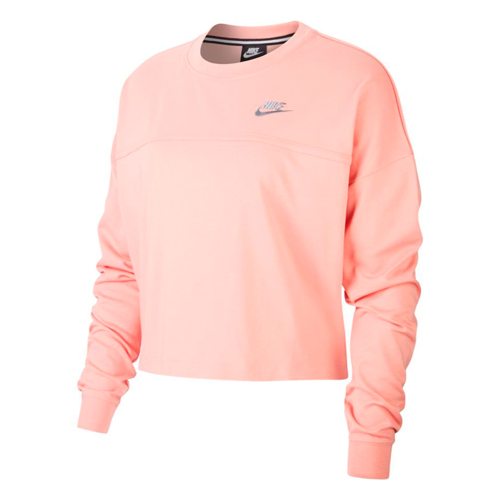Nike W NSW CREW JRSY M Roz Femei photo 1
