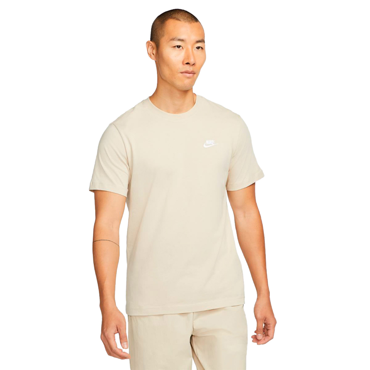 Футболка мужская Nike M NSW CLUB TEE S Бежевый photo 3