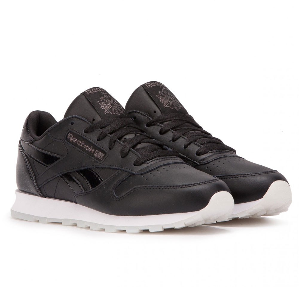 Incaltaminte Sport Reebok CL LTHR  pt Femei / 37.5 / Negru photo 2