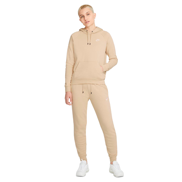 Брюки Nike W NSW ESSNTL PANT REG FLC XS Бежевый Женский photo 2