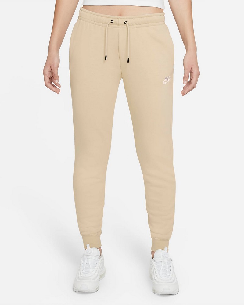 Брюки Nike W NSW ESSNTL PANT REG FLC XS Бежевый Женский photo 4