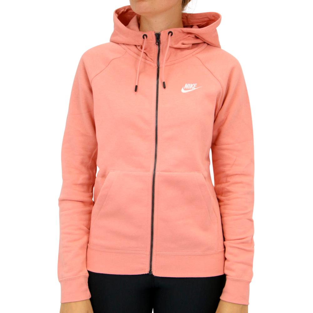 Hanorac Nike ESSNTL HOODIE FZ FLC / Femei / L / Roz photo 5